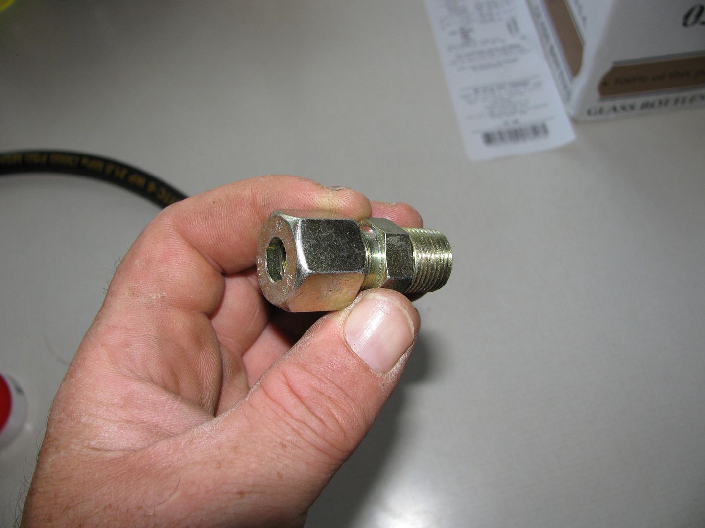 Power Steering Pressure Line Fix